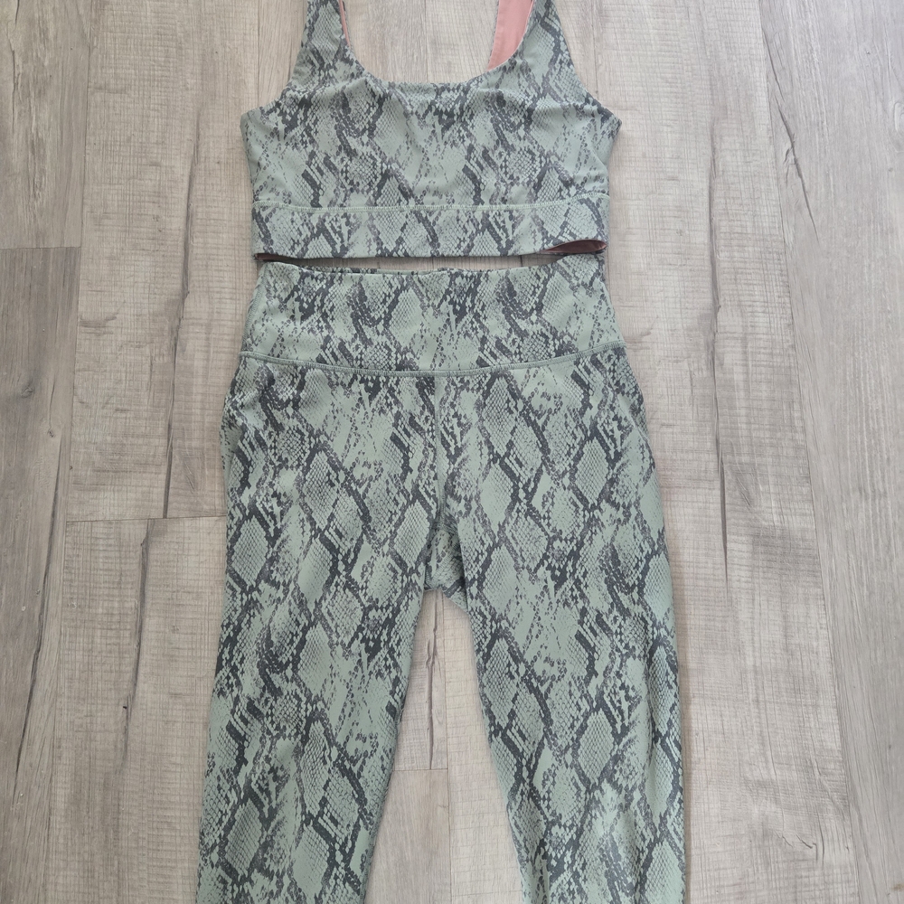 Fabletics Snake Print Activewear Set - image 6
